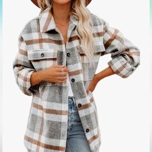 Flannel Shirt Jacket